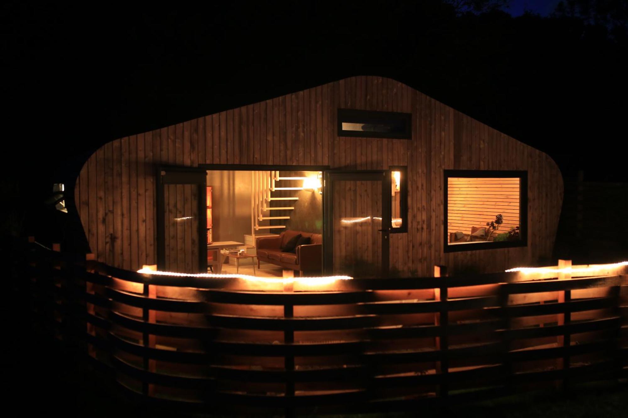 Two Unique Cabins Wrapped In Beautiful Welsh Scenery Presteigne Bagian luar foto